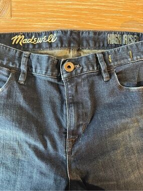 EUC MADEWELL HIGH RISER Skinny Jeans | Size 29 | 32” Inseam | 9” Front Rise